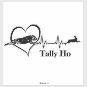 Coursing op maat gesneden vinyl Sticker