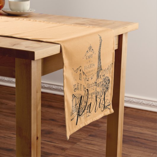 Court Cafe Paris Petit Chemin de Table (In Situ)