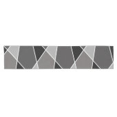 Court Chemin de table de la collection de couleurs Black (Horizontal)