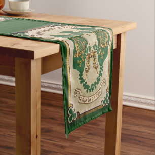 Court Chemin de table de voeux pour la Saint-Patrick