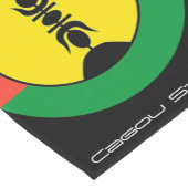 Court Chemin de table Drapeau Kanak (Coin)