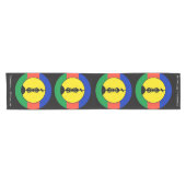 Court Chemin de table Drapeau Kanak (Horizontal)