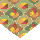 Court Chemin de table en patchwork d'automne (Coin)