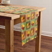 Court Chemin de table en patchwork d'automne (In Situ)