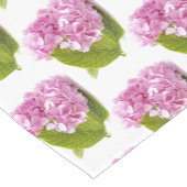Court Chemin de table floral à imprimer avec hydrangea r (Coin)