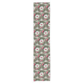 Court Chemin de table floral rose (Devant)