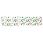 Court Chemin de table floral tropical (Horizontal)
