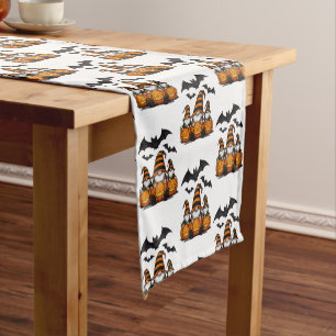 Court Chemin de table Gnome Halloween
