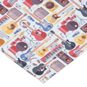 Court Chemin de table Instruments de musique (Coin)