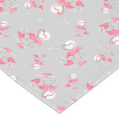 Court Chemin de table multiple Amour flamant rose (Coin)