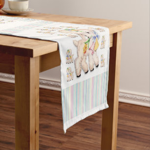 Court Chemin de table Pâques