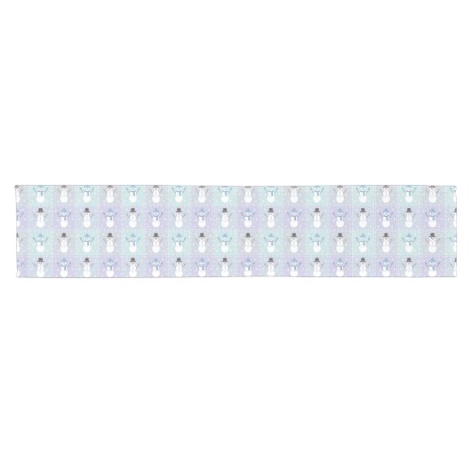 Court Chemin de table plaid d'hiver (Horizontal)