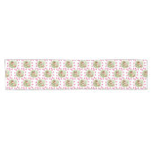 Court Chemin de table Saint-Valentin Oiseau Vintage (Horizontal)