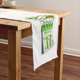 Court Chemin de table St. Patrick's Day
