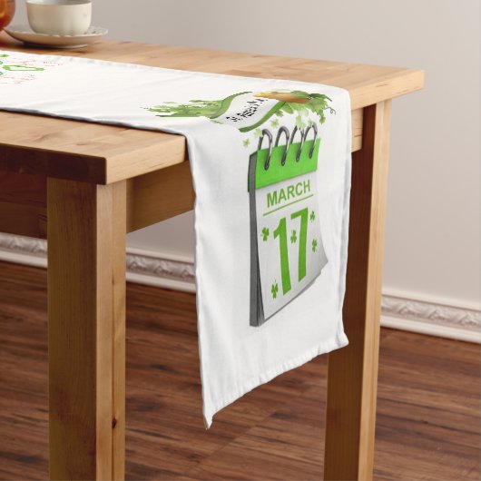 Court Chemin de table St. Patrick's Day (In Situ)