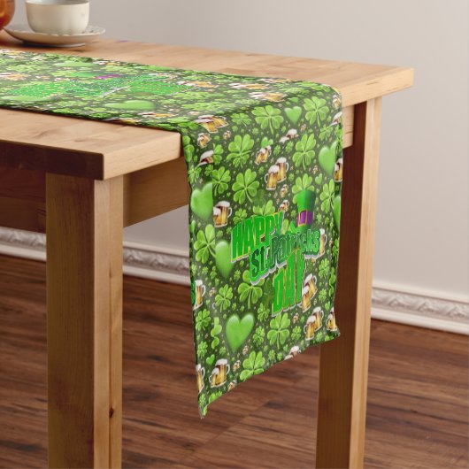 Court Chemin de table St. Patrick's Day (In Situ)