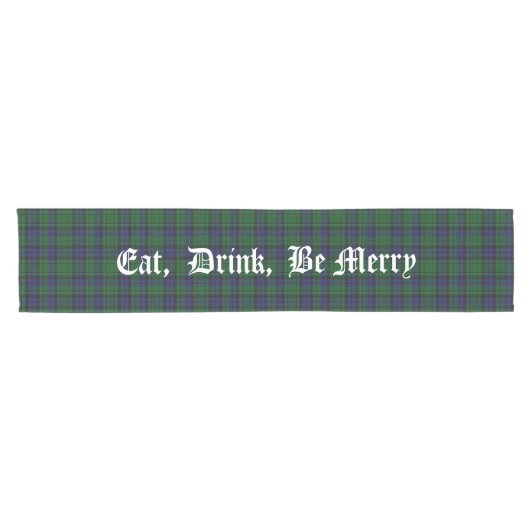 Court Chemin de table tartan Clan MacCallum (Horizontal)