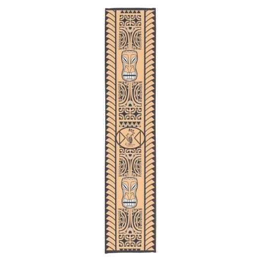 Court Chemin de table Tribal Ethnic (Devant)