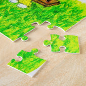 COURT EASTER BUNNY puzzle (Côté)