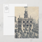 Court House, Fresno Briefkaart (Voorkant / Achterkant)