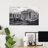 Court House, Library, New Haven CT 1912  Poster (Thuiskantoor)