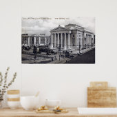 Court House, Library, New Haven CT 1912  Poster (Keuken)