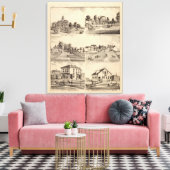 Court House of Stillwater, Minnesota Canvas Afdruk (Insitu (Woonkamer))