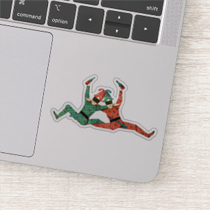 Court jester sticker