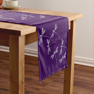 Court Libellules en vol petit chemin de table