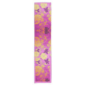 Court NAPPE Orientale Rose Doré - Nappe, Chemin de Table (Devant)