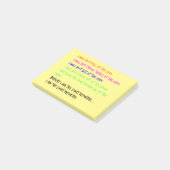 Court Reporter Temper Tantrum Sticky Notes (Schuin)