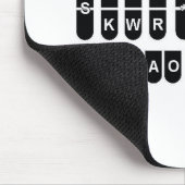 Court Reporting Babe Mousepad Muismat (Hoek)