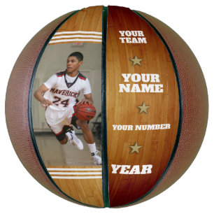 Court Side Custom Basketball Basketbal
