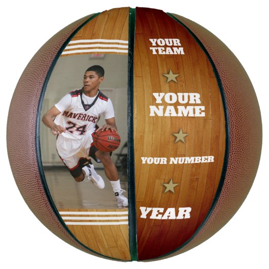 Court Side Custom Basketball Basketbal (Verticaal)