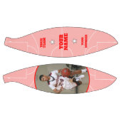 Court Side Custom Basketball Red Basketbal (Panelen)