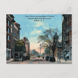 Court St., Shea's Theater, Buffalo, NY  Briefkaart
