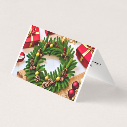 Courte Noël, voeux et messages mignons (Back)