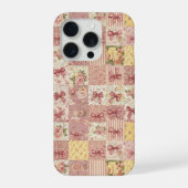 Courtepointe florale patchwork Coquette Fleurs de (Verso)