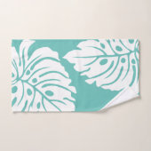 courtepointe hawaïenne contemporaine tropicale (Serviette à main)