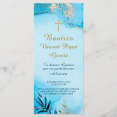 Courtes prières carte de baptême Prayer (Devant)