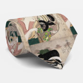 Courtesan Ichikawa of Matsuba Establishment Stropdas (Opgerold)