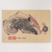 Courtesan Making a Parade Katsushika Hokusai maiko Legpuzzel (Horizontaal)
