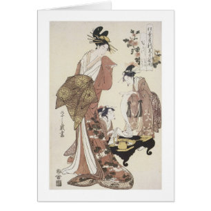 Courtesan Nakagawa, Eishi, 1795