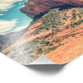 Courthouse Butte - Couleur | Tirage photo (Coin)