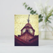 Courthouse Clock Briefkaart (Staand voorkant)