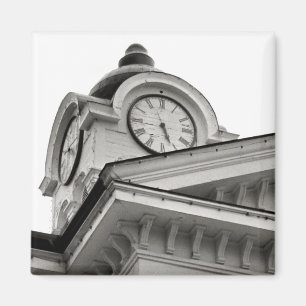 Courthouse Clock Magnet Magneet