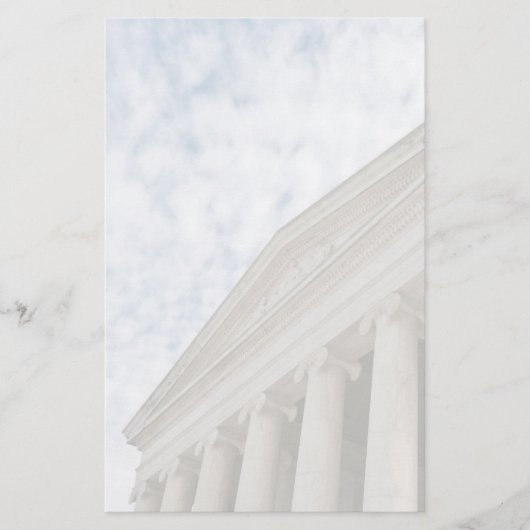Courthouse Columns Briefpapier (Voorkant)