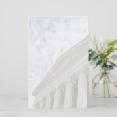 Courthouse Columns Briefpapier (Staand voorkant)