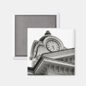 Courthouse Klok Magnet Magneet (Voorkant / Achterkant)
