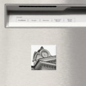 Courthouse Klok Magnet Magneet (Insitu (Vaatwasser))
